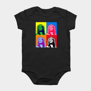 Jesus Christ Pop Art Baby Bodysuit